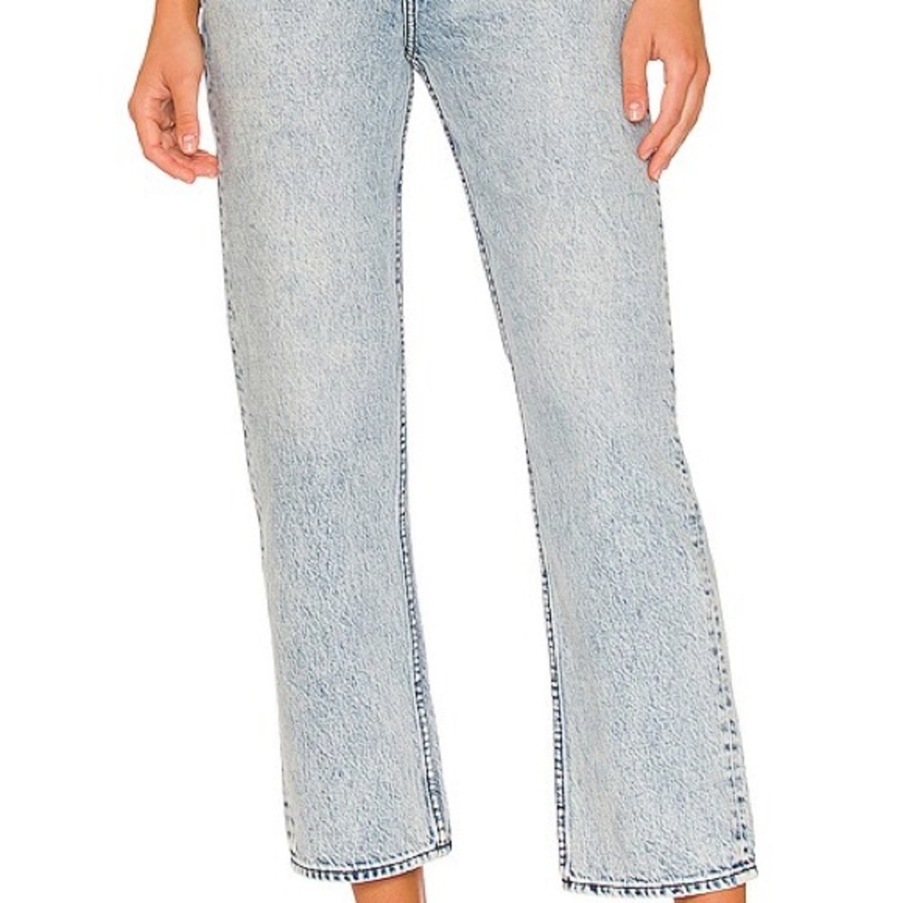 Rag & Bone High Rise Straight Leg Jeans Size 30 - Picture 3 of 7